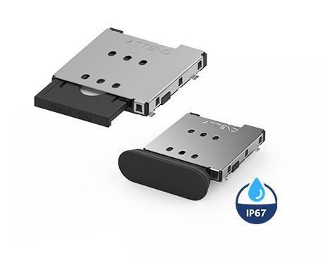 Steckverbinder / nano SIM - 115U-A110 - ATTEND Technology Inc. - Daten / PCB / Socket