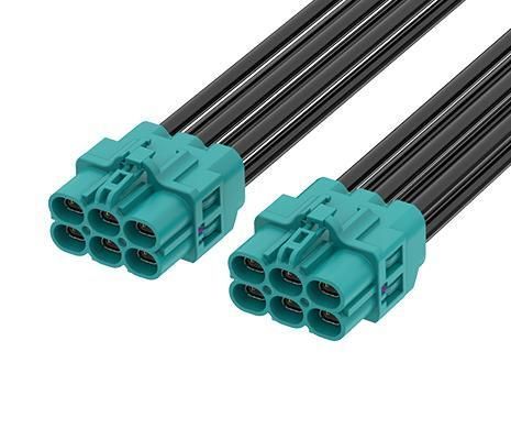 HS-MTP-Kabelkonfektionierung - MTP-1J1J-100Z05 - ATTEND Technology Inc. - Koaxial / Datenübertragung / gerade