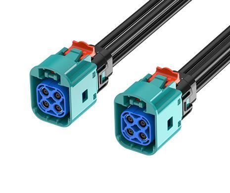Kabelkonfektionierung / mini FAKRA - FR-1J1J-100Z04W - ATTEND Technology Inc. - Koaxial / RF / wasserdicht