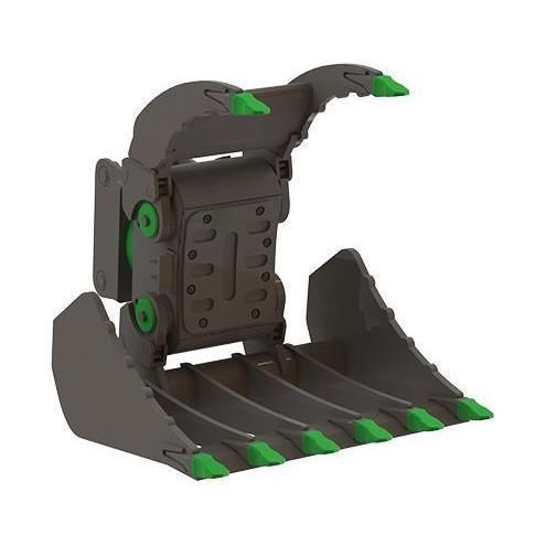 Holzsortiergreifer - MD series  - Modularis Drive - Papierholz / Abfallentsorgung / für Baustellen