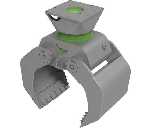 Lasten-Hebegreifer / Abbruch - MDS 6.0 - Modularis Drive - hydraulisch / Holz / für Stein