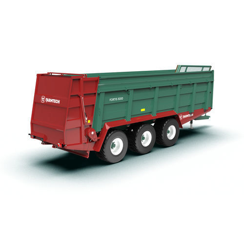 Profil-Anhänger - Fortis 3000 - Farmtech - 3-Achsen / hydraulisch
