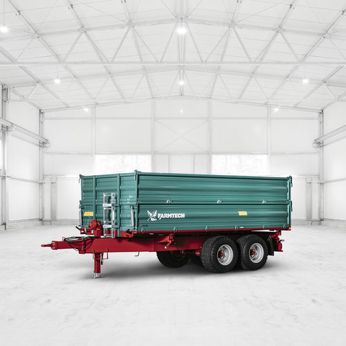 Baumaschinentransporter-Anhänger - TDK 1100	 - Farmtech - Plattform / Profil / Tandem