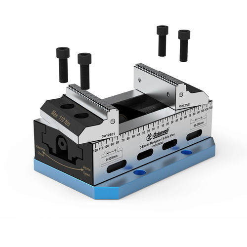 Spannstock für 5-Achs-Werkzeugmaschinen - CNX series - Ozkayali Workholding and Spanntechnik - zur 5-Achs-Bearbeitung / Stahllegierung