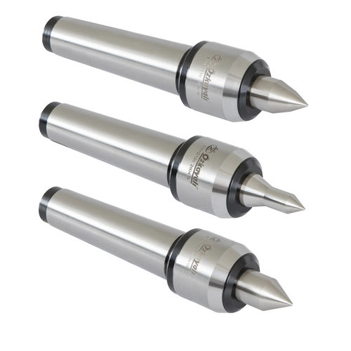 Rotierende Zentrierspitze - 820 - Ozkayali Workholding and Spanntechnik - mit Morsekegelschaft / für CNC-Drehmaschinen / Hochpräzision