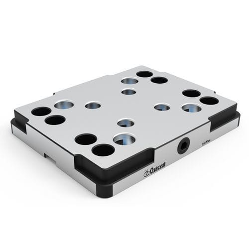 Platten-Nullpunktspannsystem - ZTX series - Ozkayali Workholding and Spanntechnik - mechanisch / Stahl