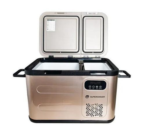 Kühlschrank für Nahrungsmittel - SAV-DMR - FUJIAN SUPER TECH ADVANCED MATERIAL CO.,LTD. - tragbar / mit 2 Türen / isoliert