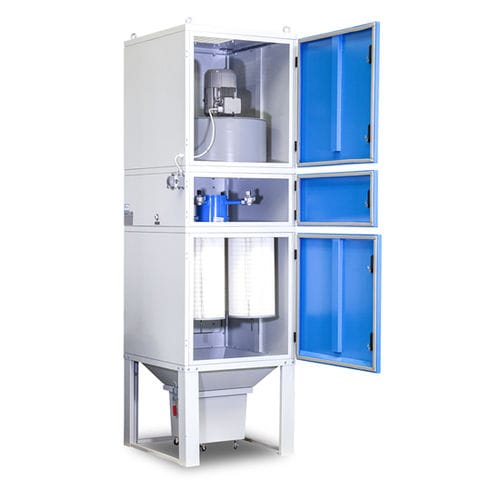 Zentrales Filtersystem - TV series - FRESHWELD ULUSLARARASI TİCARET VE SANAYI A.S - Zentrifugal / Staub / modular