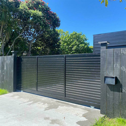 Schiebetor - FDR203001 - Fence Depot - automatisiert / Aluminium