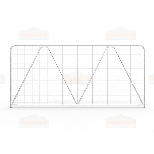 Metalldrahttor - FDF207001 - Fence Depot - verzinkt / Sicherheit