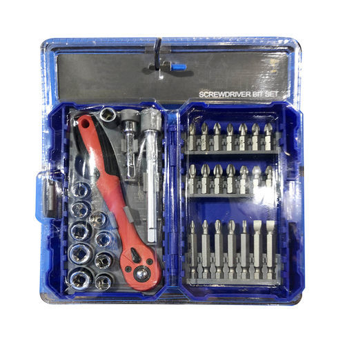 Schrauberbit-Set / für Sechskantschraube - 34 series - Suqian ARES Tools Co., Ltd. - Kunststoff / für Intensiveinsatz / Magnet