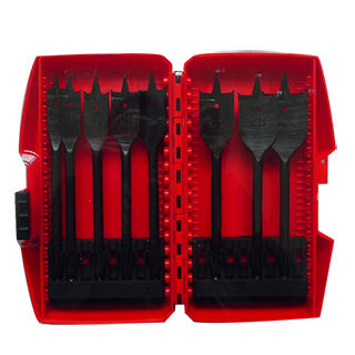 Vollmetall-Bohrerset - 8020200 series - Suqian ARES Tools Co., Ltd. - für Holz / Flach