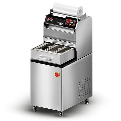 Halbautomatischer Schalensiegler - MIZAR FCH-70 - Tesmit - linear / für die Lebensmittelindustrie