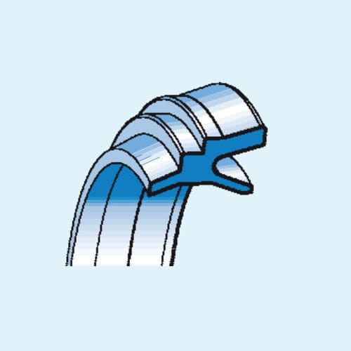 Lippendichtung - BWS series - ARTIC SEALS - Schaber / Polyurethan / Step