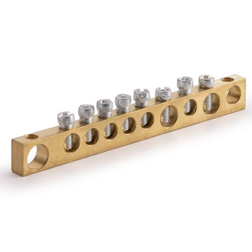 Klemmenblock für Neutralleiter - BAR10 - ZELEC - auf DIN-Schiene / Schraubanschluss