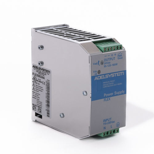 Stabilisierte Stromversorgung - FLEX9024A - ZELEC - für DIN-Schiene / AC/DC / einphasig