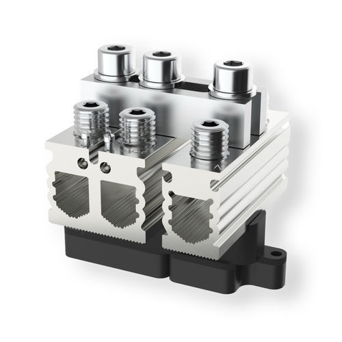 Einbau-Klemmenblock - VI02-0003 - ZELEC - Schraubanschluss / Standard / kompakt
