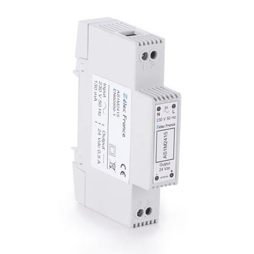 Schaltnetzteil - AS1M2415 - ZELEC - für DIN-Schiene / AC/DC / stabilisiert