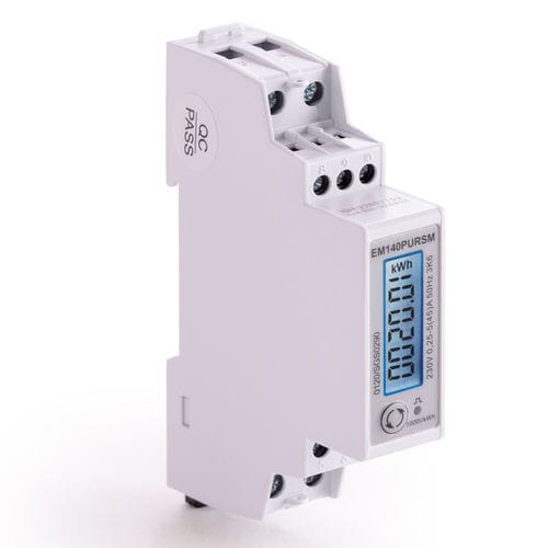 Drehstromzähler - EM140PURSM - ZELEC - einphasig / für DIN-Schiene / 50 Hz