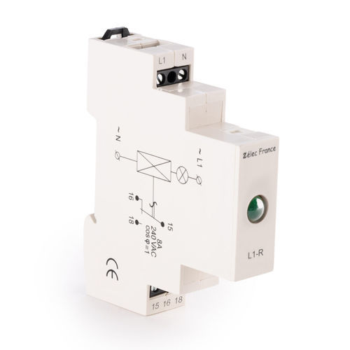 Permanent-Leuchtmelder - VLM230ACGA - ZELEC - LED / DIN-Schiene / IEC