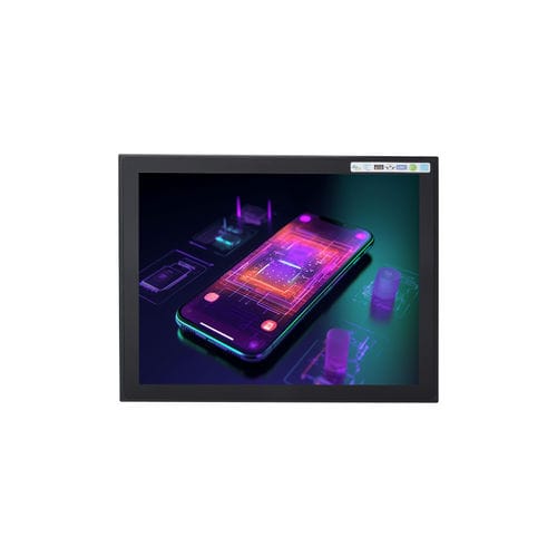 TFT-LCD-Monitor - IDP-1700S series - TP-IPC - kapazitive Projektionstechnologie / mit resistivem 5-Draht-Touchscreen / 17"