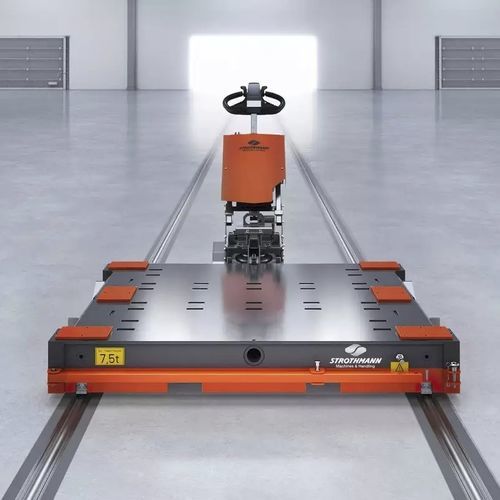 Wagen mit Lenkrolle - CustomTrack - Strothmann Machines & Handling GmbH - Transfer / Plattform / Multifunktion