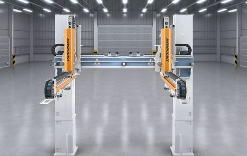 Beschickungs-Handlingsystem - SFT series - Strothmann Machines & Handling GmbH - modular / vertikal / Magnet