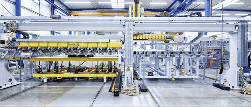 Pressenstraße für Aluminium - Strothmann Machines & Handling GmbH - für Stahl / für Blech / automatisch