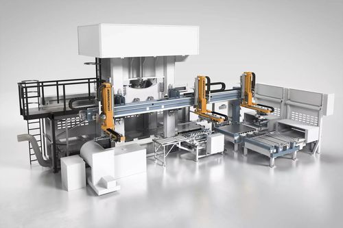 Pressenstraße für Produktion - uFlex - Strothmann Machines & Handling GmbH - für die Automobilindustrie / automatisch / maßgefertigt