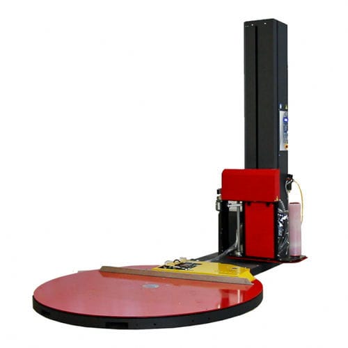 Stretchwickler mit Drehteller - ENO® CO PLUS - m+b verpackungstechnik GmbH ENOfilms - halbautomatisch / für Industrieanwendungen / für Verpackungen