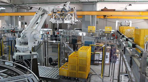 Kisten-Palettierer - Technica International - Roboter