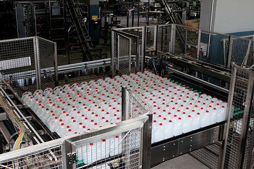 Puffertisch für die Abfüllindustrie - Technica International