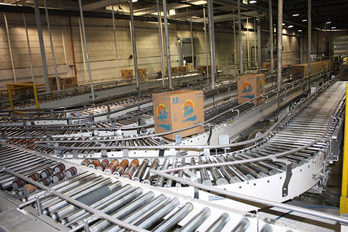 Rollenförderer - Technica International - pneumatisch / horizontal / gebogen
