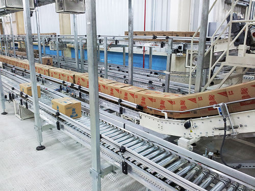 Rollenförderer - Technica International - Ketten / pneumatisch / Scharnier