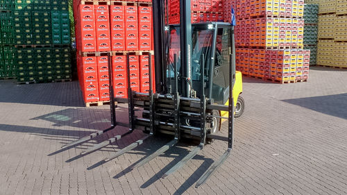 Regelbarer Mehrfachgabel - T429B1-2-3 - KAUP GmbH & Co.KG - für Gabelstapler / für Pakete / für Palettenumschlag
