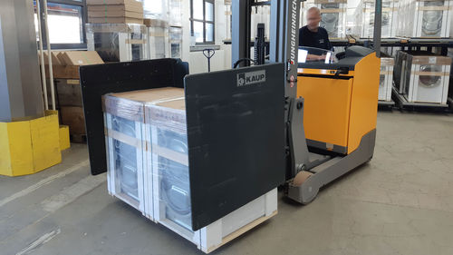 Transportklammer für Haushaltsgeräte - T413G - KAUP GmbH & Co.KG - für Gabelstapler / Paket / für Transport