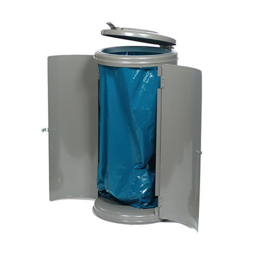 Stahlmüllbehälter - 80 series - Metallwerke Renner GmbH - für vertikale Beladung / für städtische Produkte / System