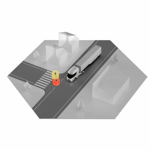 Kamera-System / mit Wendeassistent - TURN DETECT® 4.0 - LUIS Technology GmbH - akustisch / Industrie / für Fahrzeuge