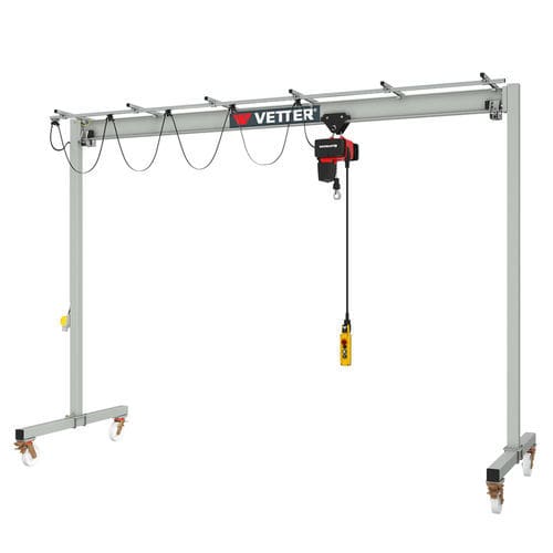 Mobiler Portalkran - PA - VETTER Krantechnik GmbH - für Werkstatt / Einträger / elektrisch