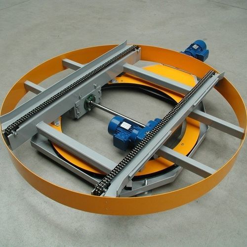 Motordrehtisch - Europa Systems Sp. z o.o. - horizontal / mit Rollenförderer