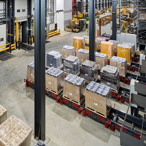 Palettenförderer - Moffett Conveyor™ - Moffett Automated Storage Ltd - Band / Rollen / Ketten
