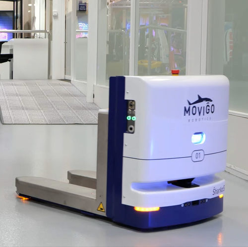 Transport-AMR - Ŝharko5 - MoviGo Robotics bv - für Paletten / für Wagen / für die Druckindustrie