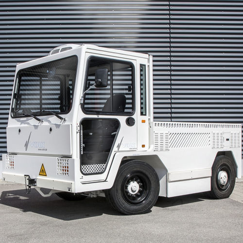 Elektrischer Schlepper - EFZ 80 N Cargo - Volk Fahrzeugbau GmbH - 4 Räder / Sitz / für Intensiveinsatz