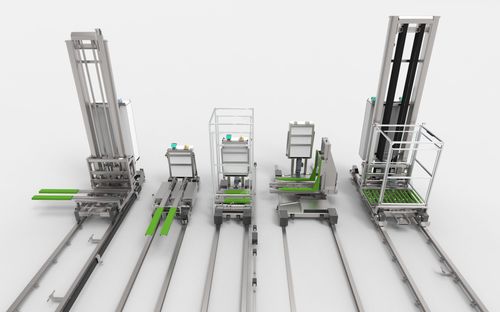 FTS für Materialumschlag - AFB Anlagen- und Filterbau GmbH & Co. KG - Transfer / Transport / für Hubanwendungen