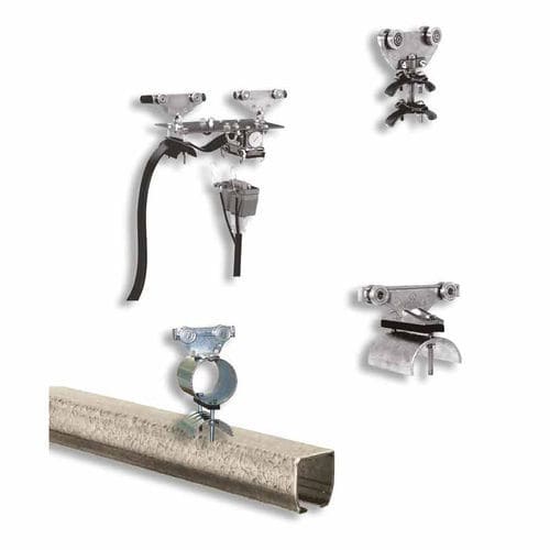 Leitungswagen für Flachkabel - R150 - Akapp-Stemmann - offen / Aluminium / Edelstahl