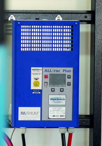 Batterieladegerät für Wandmontage - Allgäu Batterie GmbH & Co. KG - Lithium-Ionen / ISO / automatisch
