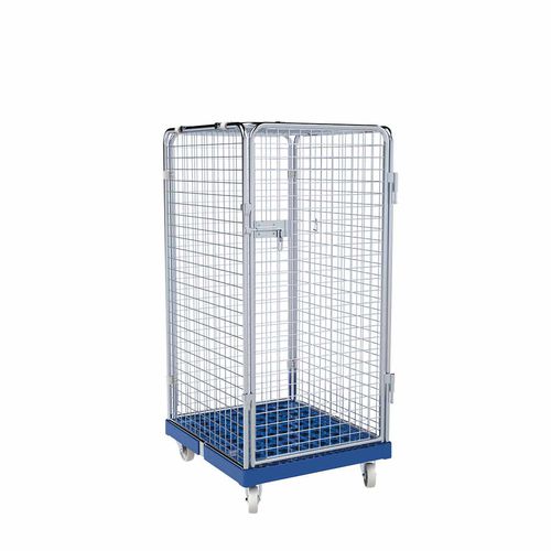 Kunststoffboden-Rollcontainer - KAD5A50101350COZ101 - FEIL rolltainer GmbH - diebstahlsicher