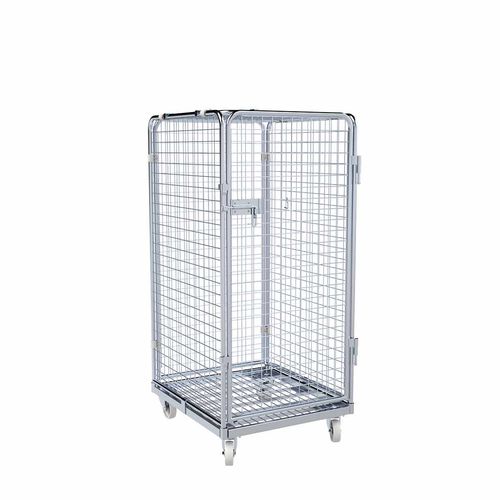 Drahtgewebe-Rollcontainer - MAD5AC1350COZ101 - FEIL rolltainer GmbH - diebstahlsicher