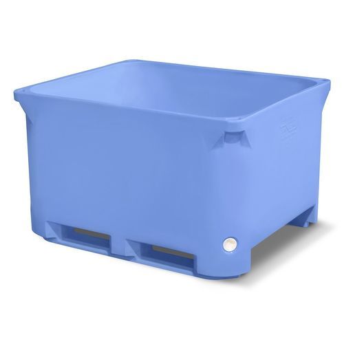 Polyethylen-Palettenbox - ICF660BPEOL5010 - FEIL rolltainer GmbH - für Schüttgut / recycelbar / wiederverwendbar