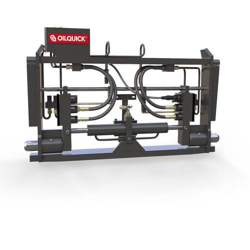 Schnellwechselsystem für Gabelstapler - OQT  series - Hagabergs Mekaniska AB - hydraulisch